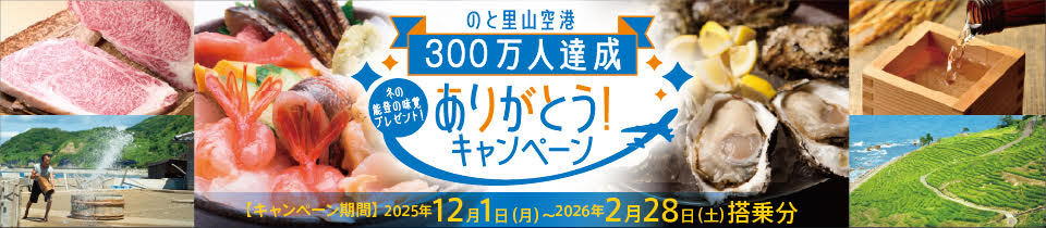 のと空旅復興キャンペーン